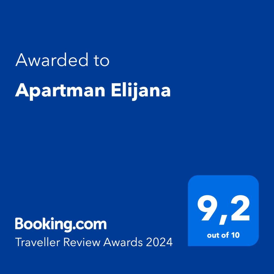 Apartman Elijana Будва Екстер'єр фото
